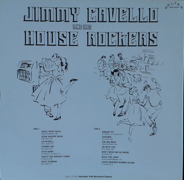 Jimmy Cavello And His House Rockers* : Jimmy Cavello And His House Rockers (LP, Comp)
