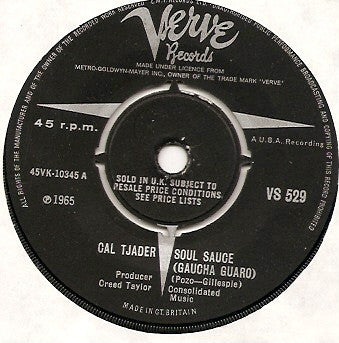 Cal Tjader : Soul Sauce (Gaucha Guaro) (7", Single)