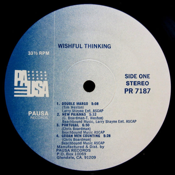 Wishful Thinking (4) : Wishful Thinking (LP, Album)