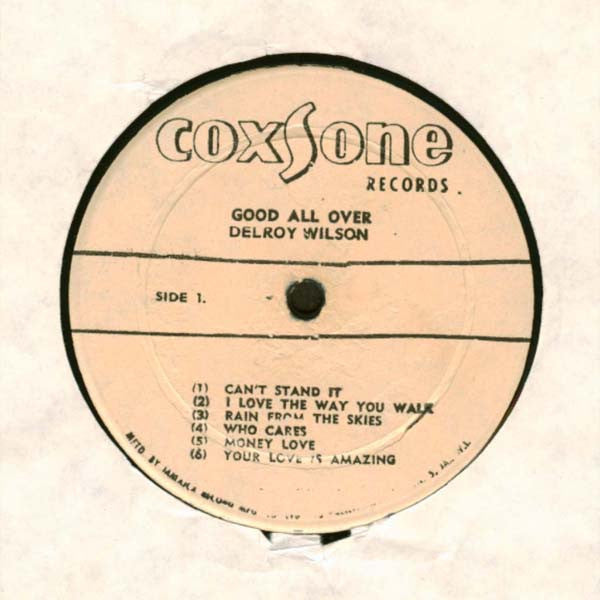 Delroy Wilson : Good All Over (LP, Album, RP)