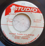 Marcia Griffiths / Lester Sterling : Feel Like Jumping / Wiser Than Solomon (7", Whi)