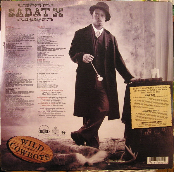 Sadat X : Wild Cowboys (2xLP, Album)