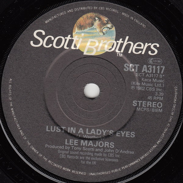 Lee Majors (2) : Unknown Stuntman (7", Single)