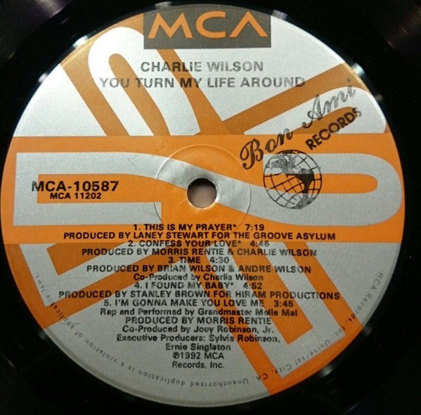 Charlie Wilson : You Turn My Life Around (LP, Album)