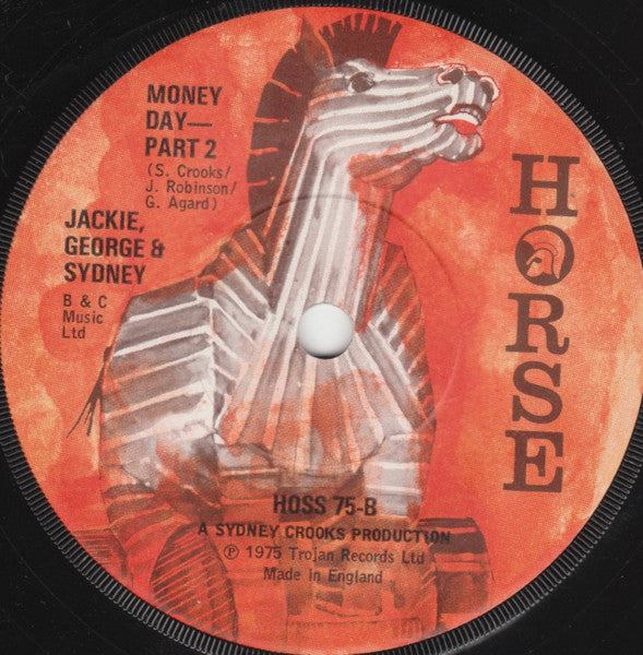 Jackie, George & Sydney* : Nine Pound Steel  (7", Sol)