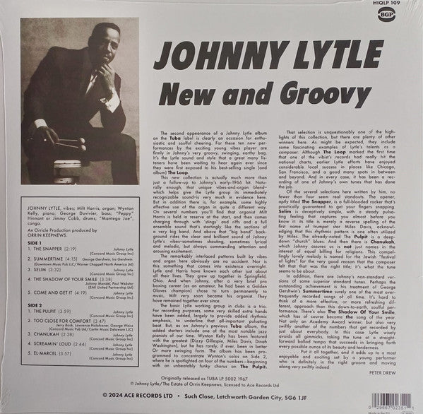 Johnny Lytle : New And Groovy (LP, RE)