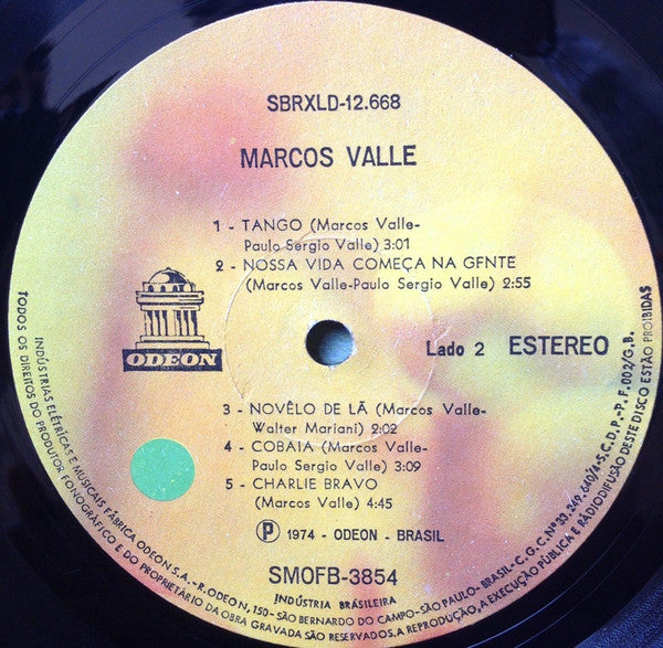 Marcos Valle : Marcos Valle (LP, Album)