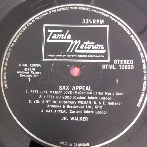 Junior Walker : Sax Appeal (LP, Album)