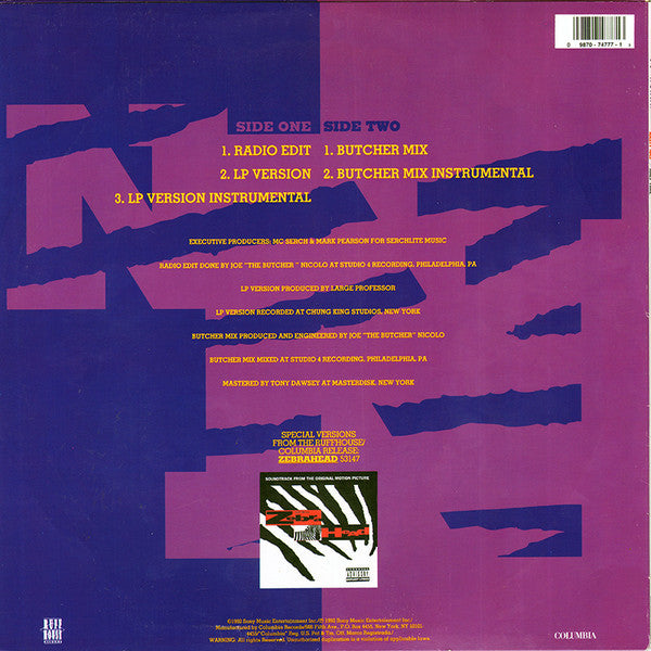 Nas : Half Time (12", Single)