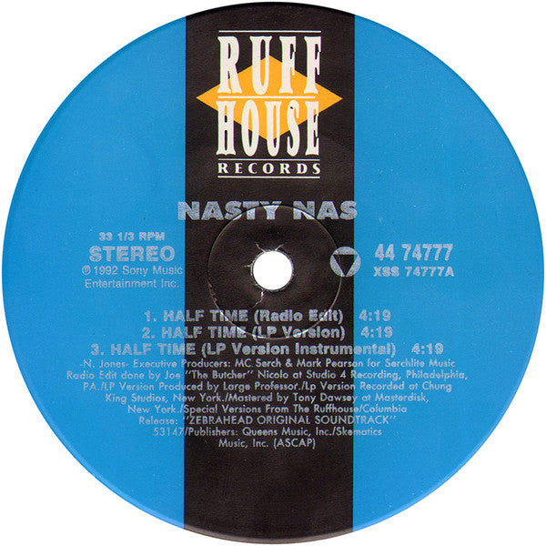 Nas : Half Time (12", Single)