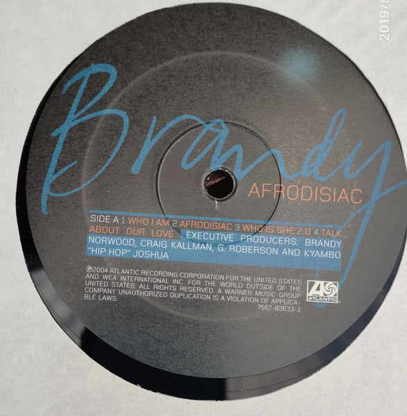 Brandy (2) : Afrodisiac (2xLP, Album)