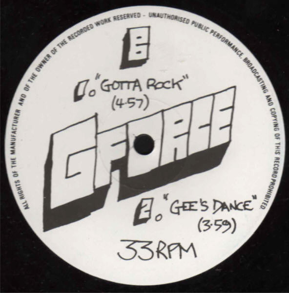 G-Force (9) : Evolution / The Awesome D.J. (12")