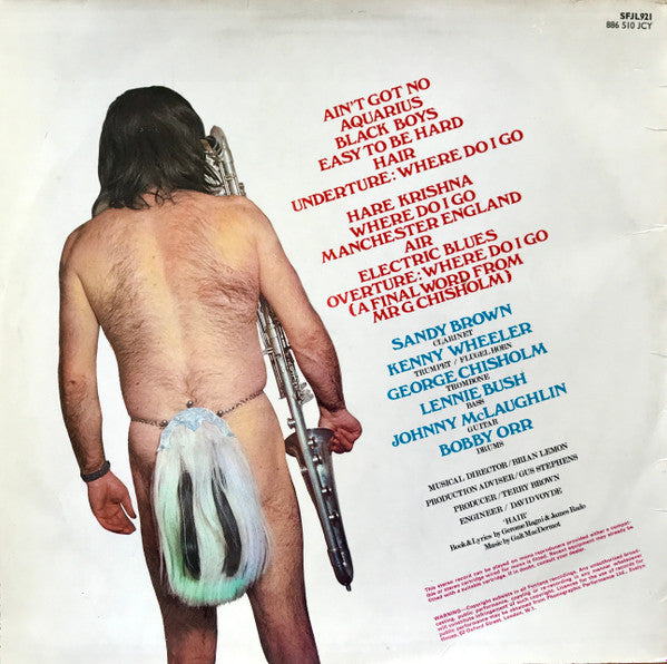 Sandy Brown And His Gentlemen Friends* : "Hair" - At It's Hairiest (LP, Album)