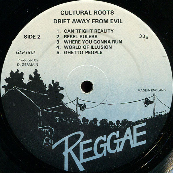 Cultural Roots : Drift Away From Evil (LP, Album)