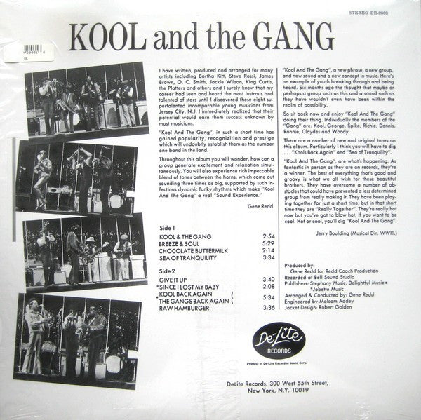 Kool & The Gang : Kool And The Gang (LP, Album, RE)