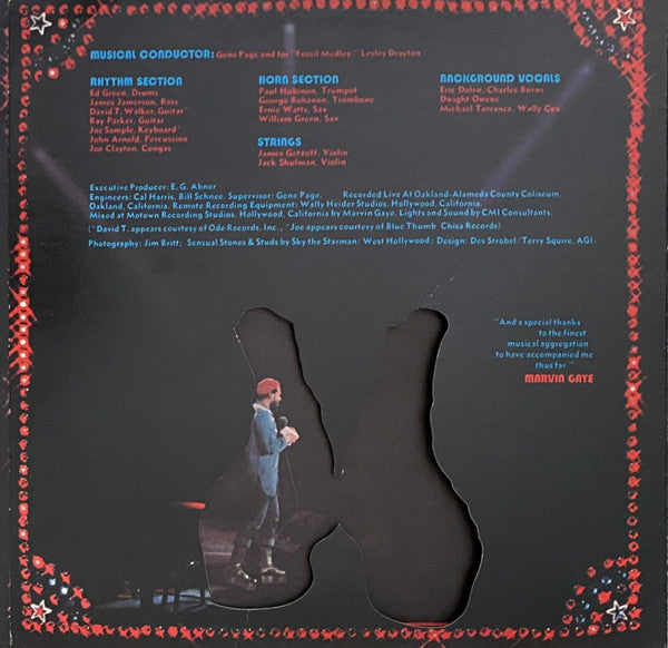 Marvin Gaye : Marvin Gaye Live! (LP, Album, Ind)