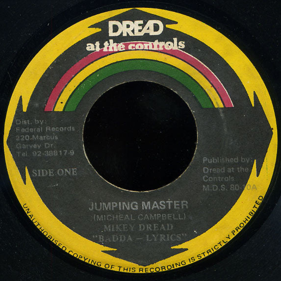 Mikey Dread : Jumping Master / Dubble Dutch (7")