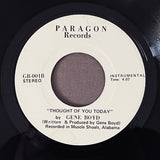 Gene Boyd : Thought Of You Today (7")