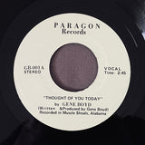 Gene Boyd : Thought Of You Today (7")