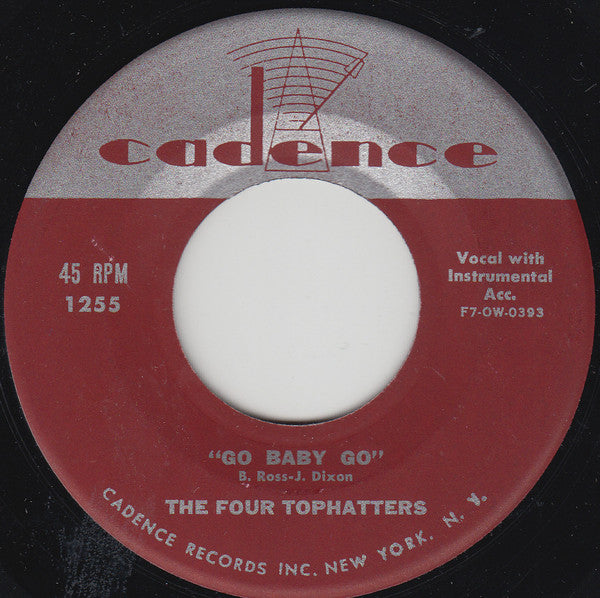 The Four Tophatters : Go Baby Go (7")