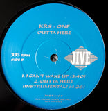KRS-One : Outta Here (12", Promo)