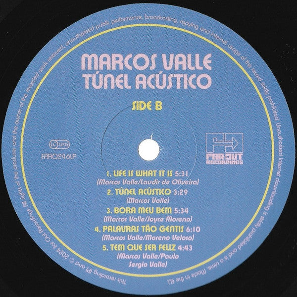 Marcos Valle : Túnel Acústico (LP, Album)