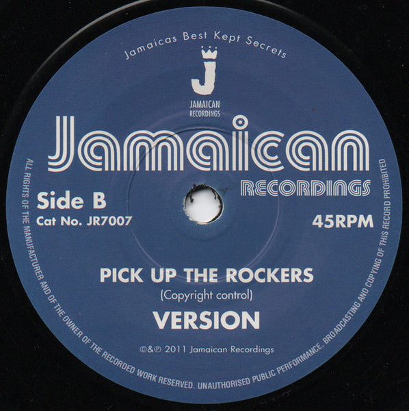 Tapper Zukie : Pick Up The Rockers (7", Single, RE)