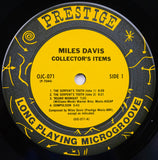 Miles Davis : Collectors' Items (LP, Album, Mono, RE)