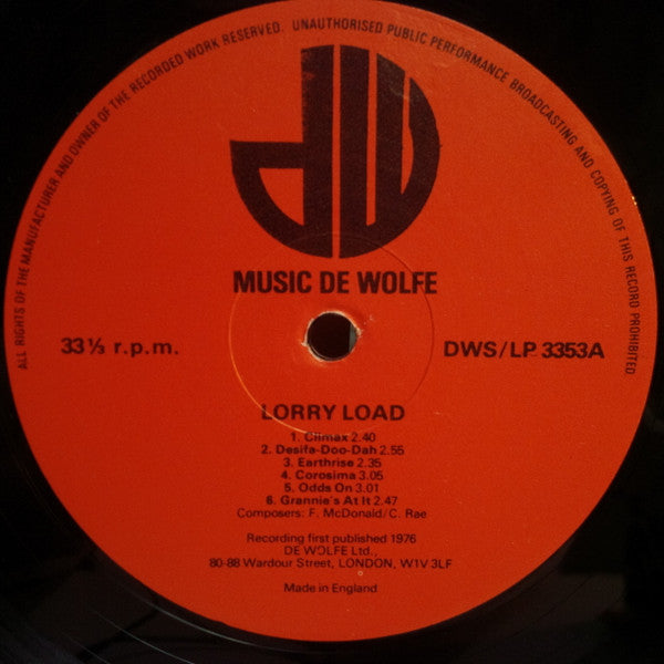 Spinning Wheel (2) : Lorry Load (LP)