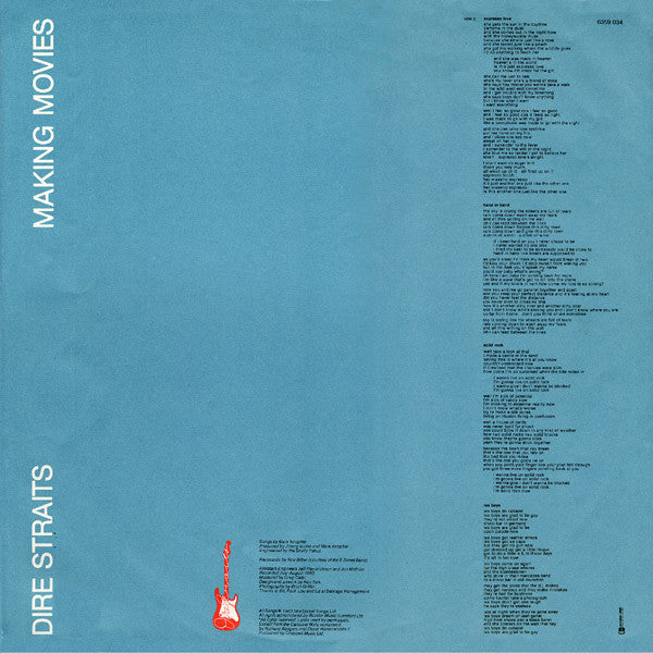 Dire Straits : Making Movies (LP, Album, M/Print)