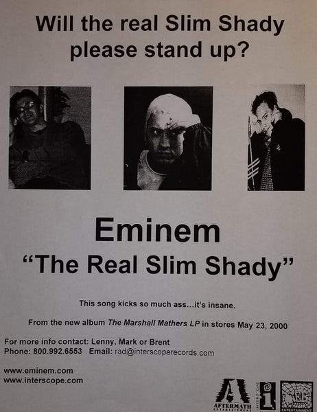 Eminem : The Real Slim Shady (12", Single)