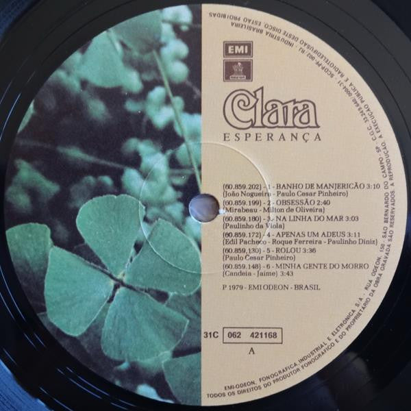 Clara* : Esperança (LP, Album)