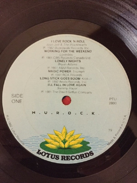 Various : N.U.R.O.C.K. The Best Of Today's New Rock (LP, Comp, 19,)