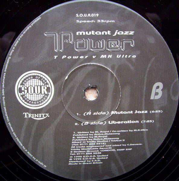 T.Power v MK-Ultra (4) : Mutant Jazz (12")