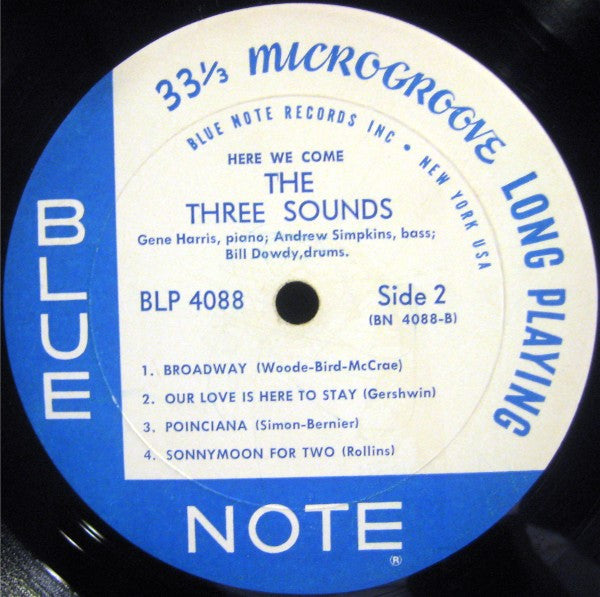 The Three Sounds : Here We Come (LP, Album, Mono)