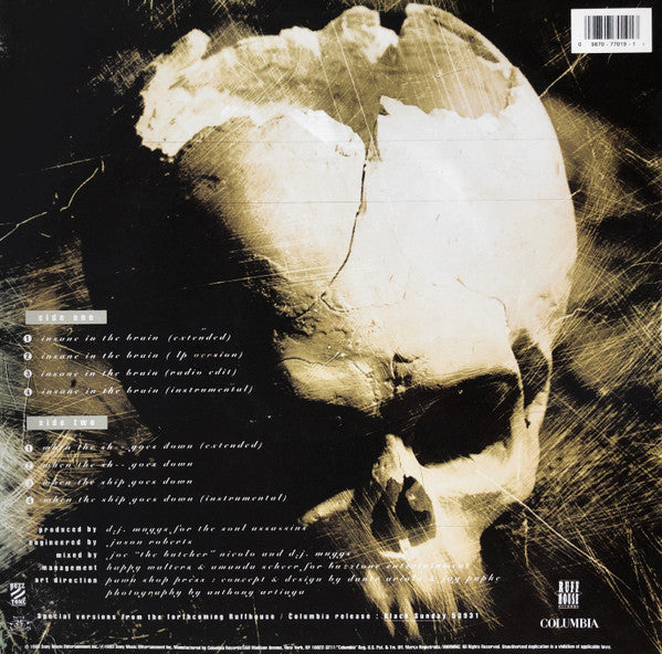 Cypress Hill : Insane In The Brain (12", Single)