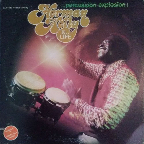 Herman Kelly & Life : Percussion Explosion! (LP, Album)