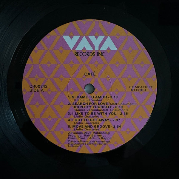 Cafe : Café (LP, Album, RE)