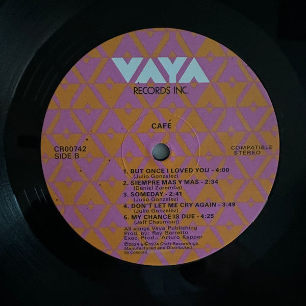 Cafe : Café (LP, Album, RE)