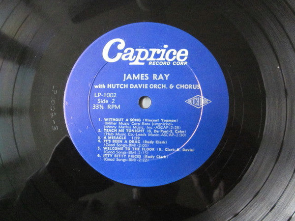James Ray (2) : James Ray (LP, Mono)