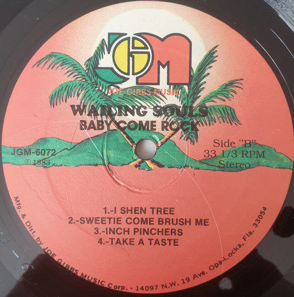 Wailing Souls : Baby Come Rock (LP, Album)
