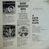Elvis Presley : A Date With Elvis (LP, Comp, RE)