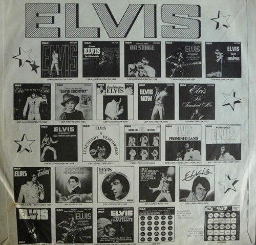 Elvis Presley : A Date With Elvis (LP, Comp, RE)