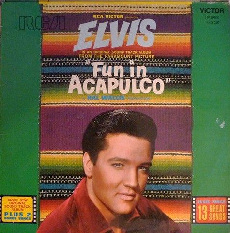 Elvis Presley : Fun In Acapulco (LP, Album, RE)