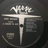 The Concert Jazz Band* : Gerry Mulligan Presents A Concert In Jazz (LP, Album, MGM)