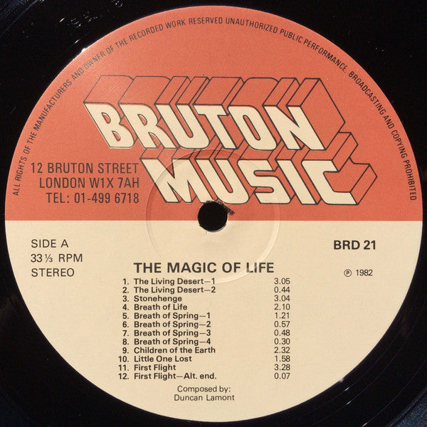 Duncan Lamont / Johnny Pearson : The Magic Of Life (LP)