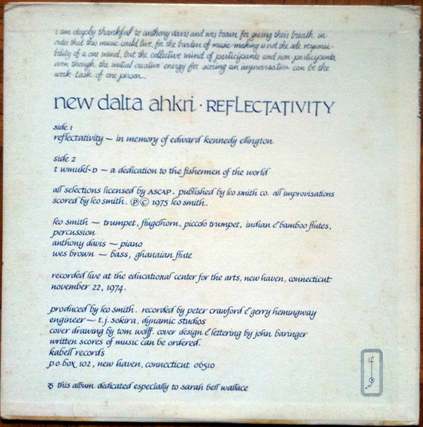 New Dalta Ahkri : Reflectativity (LP, Album)