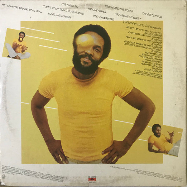 Roy Ayers Ubiquity : Everybody Loves The Sunshine (LP, Album, Mon)