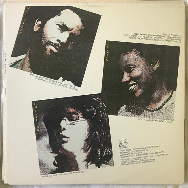 Roy Ayers Ubiquity : Everybody Loves The Sunshine (LP, Album, Mon)