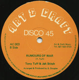Tony Tuff / Tony Tuff & Jah Stitch : Look Ya / Rumours Of War (12")